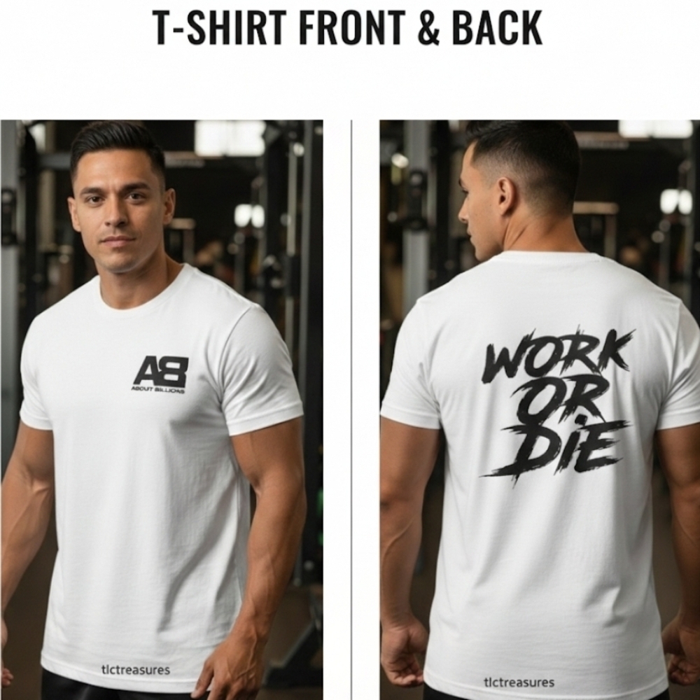AB About Billions Shirt White 2X